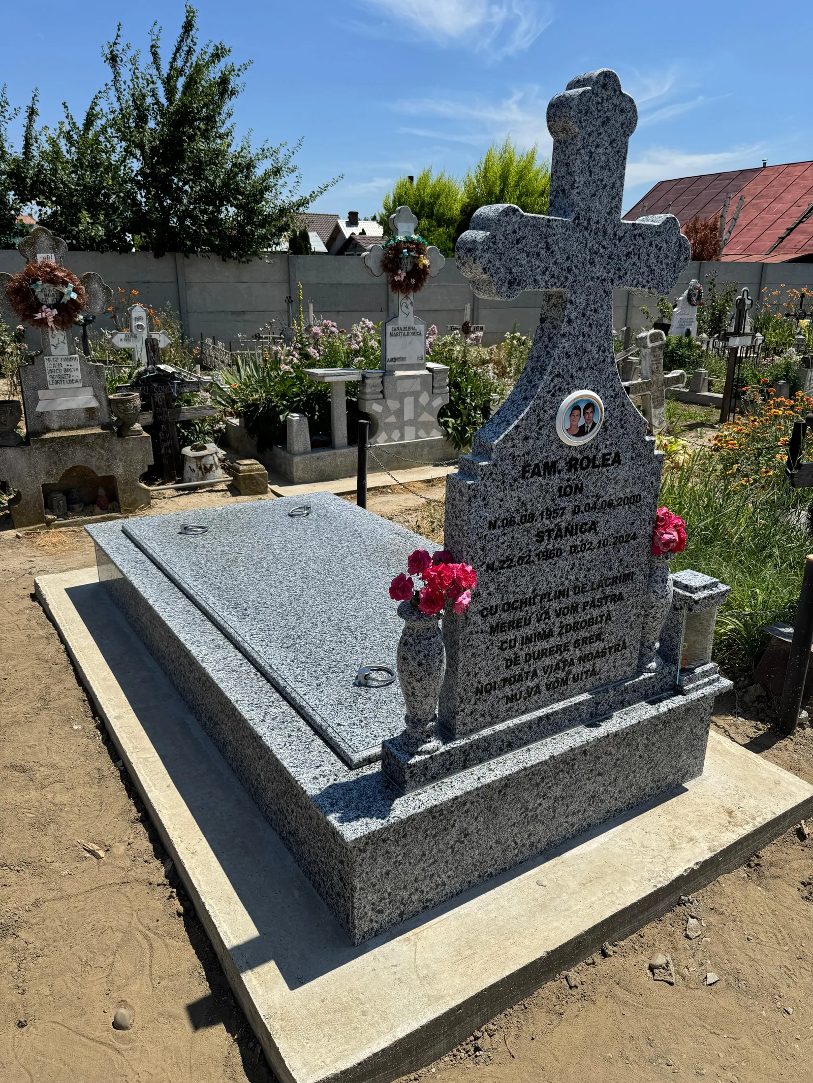Monument funerar dublu — Odobești, Vrancea
